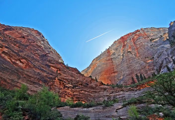 Dawn Flyover, Zion NP, UT 5-14 - Free image #294321