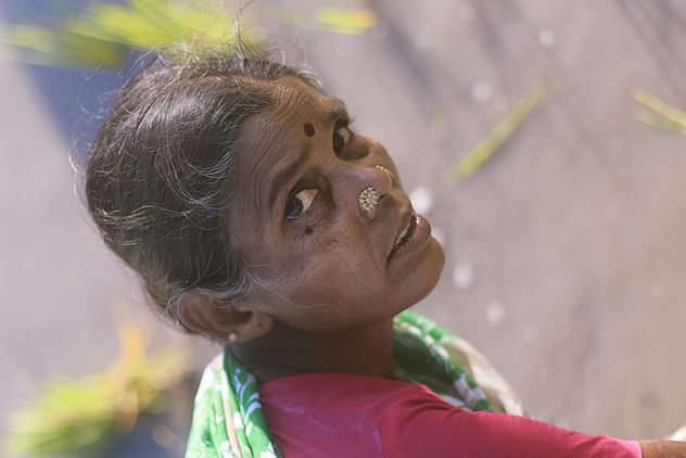 Portrait of Indian Women Farmer - Free image #295321