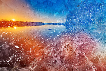 Acrylic Potomac Sunset - HDR - Free image #299541