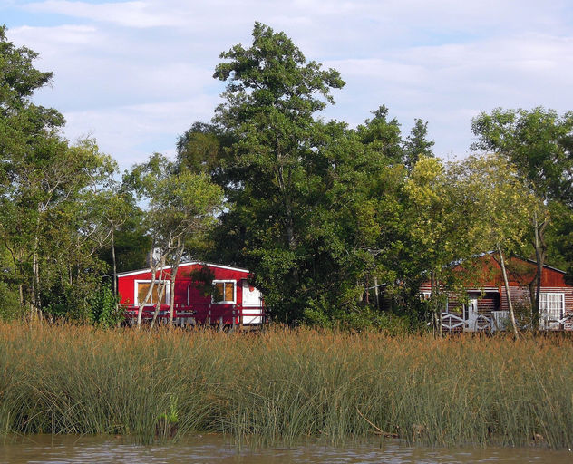 Argentina (Tigre Delta)- Red Houses - Free image #299671