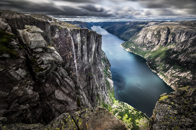 Lysefjord (from Kjerag) - Norway - Landscape photography - Free image #300331