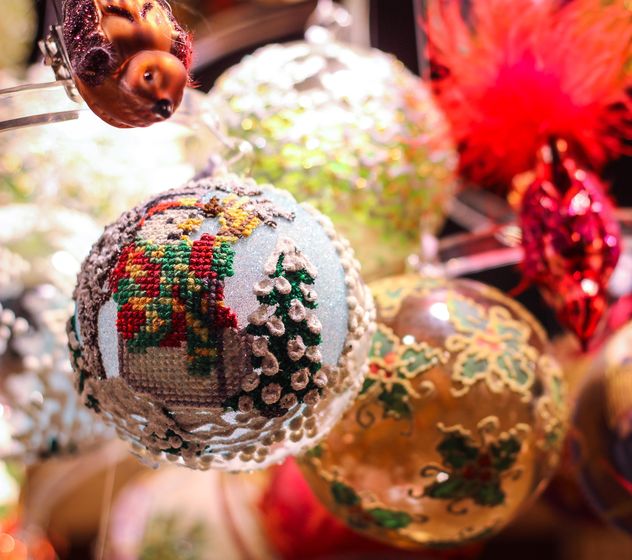 Christmas decoration ball - image #302371 gratis