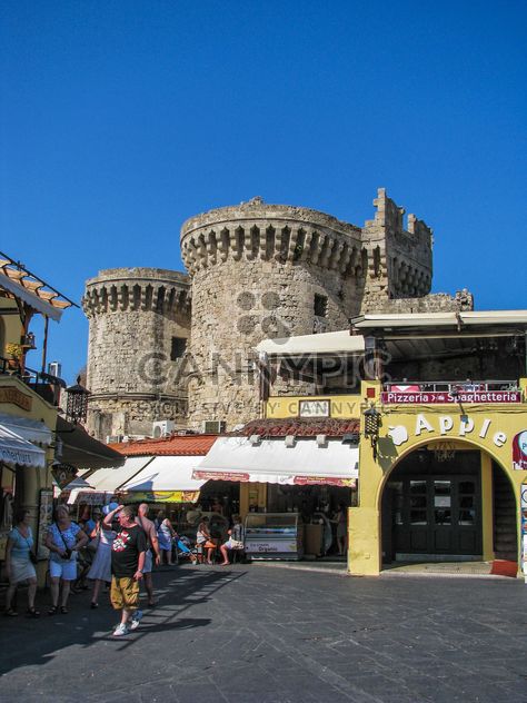 Old town of Rhodes - image #303341 gratis