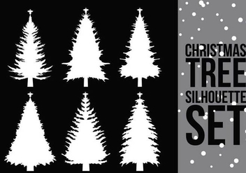 Christmas Tree Silhouette 2 - Kostenloses vector #305181