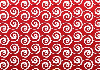 Red Swirly Background - Kostenloses vector #305251