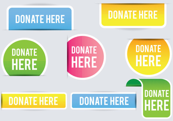 Donate Banner - Free vector #305821