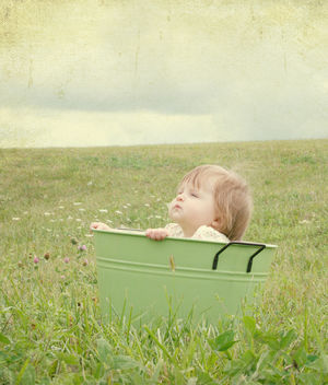tin bucket baby - Free image #313371