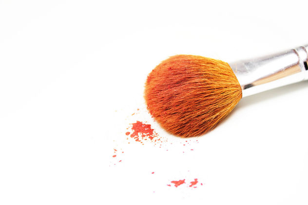 Makeup Brush on White Background - image gratuit #314781 