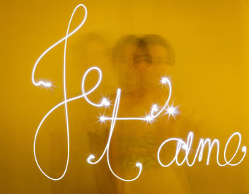 Day 87/365 - Light #calligraphy: 