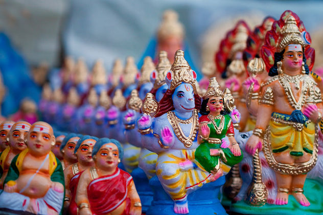 Pattern of Gods - Navarathri Golu Dolls - Free image #321341