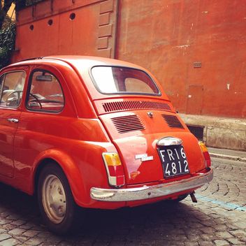 Old Fiat 500 car - бесплатный image #331081