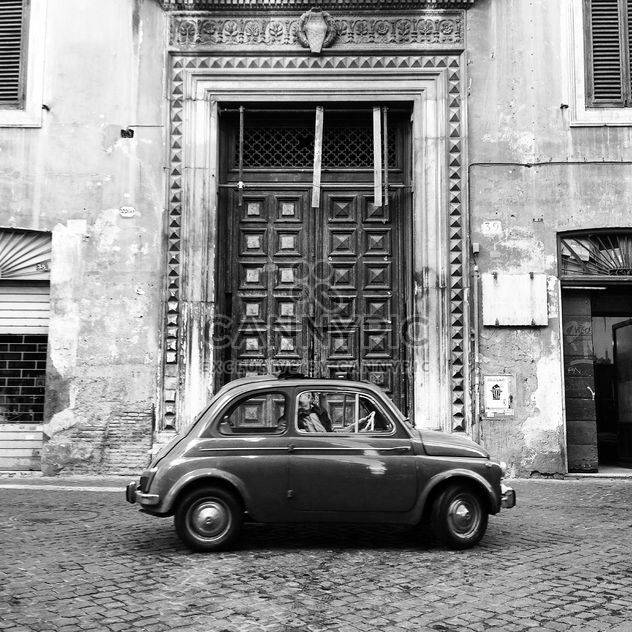 Old Fiat 500 car - image gratuit #331101 