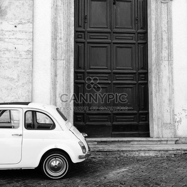 Retro Fiat 500 car - image gratuit #331261 