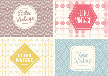 Free Seamless Vintage Pattern Vector - Free vector #334641