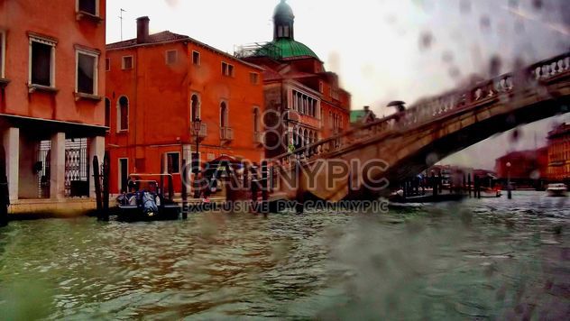 Venice channel during rain - image #335001 gratis