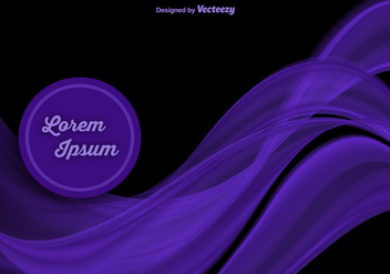Elegant Purple waves - vector gratuit #337151 
