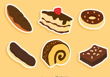 Assorted Chocolate Cake - Free vector #342381