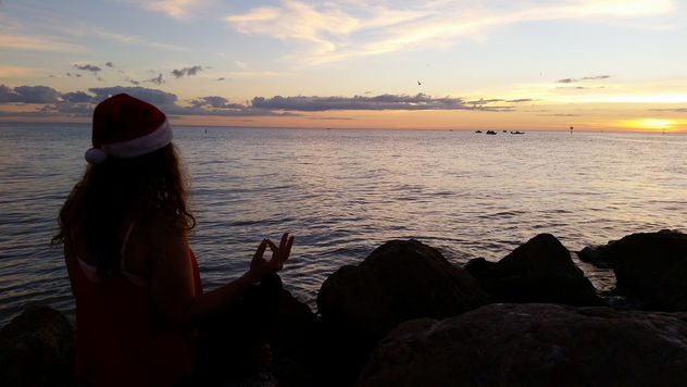 Christmas Sunset Meditation - image #342811 gratis
