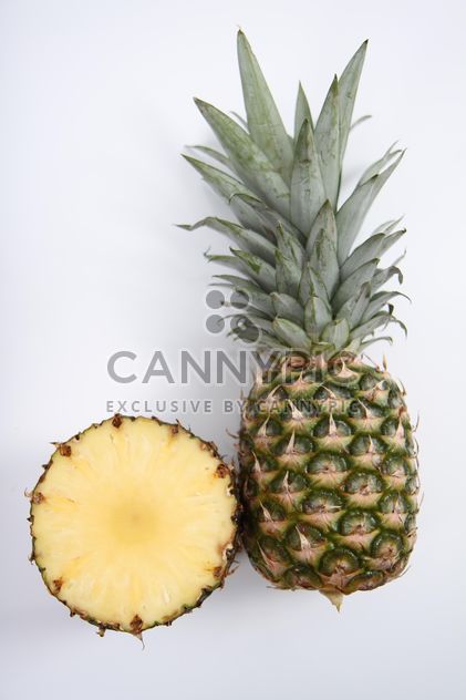 Sweet Pineapple isolated on white - image gratuit #343901 