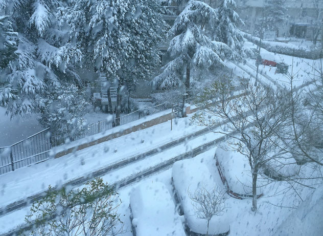 Turkey (Istanbul) Still snowing - Kostenloses image #344401