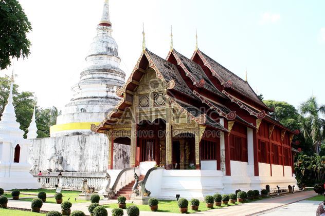 Thai temple in Chiangmai, Thailand - Kostenloses image #346291
