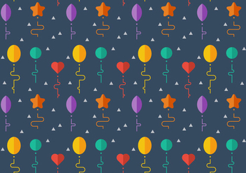 Free Balloons Pattern #7 - Kostenloses vector #346781