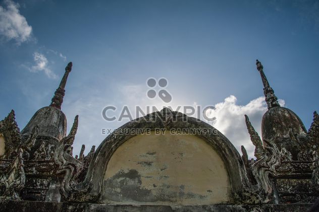 Ancient temple against blue sky - Free image #347301