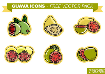 Guava Icons Free Vector Pack - Free vector #348251