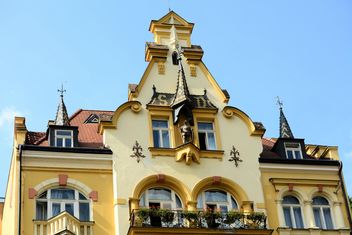 Facade of hotel in Karlovy Vary - Kostenloses image #348511