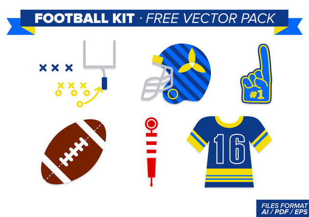 Football Kit Free Vector Pack - vector gratuit #348831 