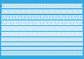 Greek Keys Pattern Vector - Free vector #349491
