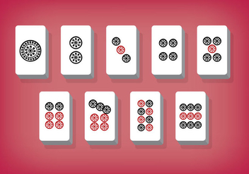 Mahjong Vector - Kostenloses vector #349541