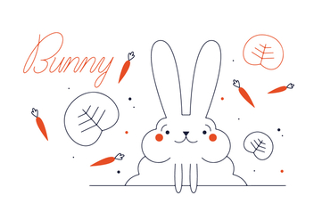 Free Bunny Vector - vector #352601 gratis