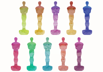 Vector Oscar Statues - бесплатный vector #358471