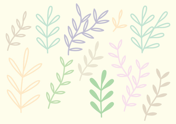 Colorful Vector Branches - Free vector #360491