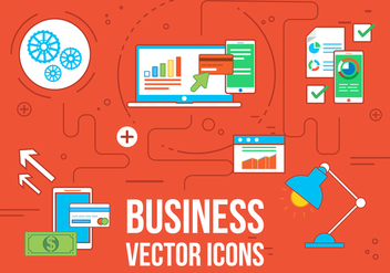 Free Vecor Business and Web Icons - vector gratuit #363101 