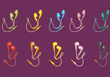 FREE EAR BUDS 2 VECTOR - Free vector #366631