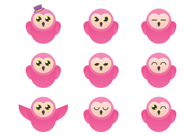 Barn Owl Emoticon - Free vector #367051