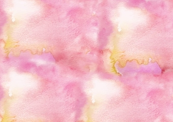 Pink Free Vector Watercolor Texture - vector gratuit #367541 