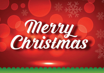 Christmas Greeting Card - Free vector #368011