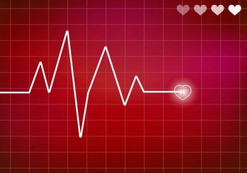 Heart Monitor Vector. Ekg. - Kostenloses vector #370141