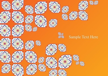 Portuguese Tile Abstract - Free vector #374651