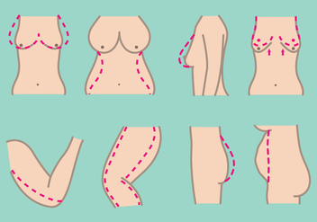 Free Plastic Surgery Icons - Free vector #374781