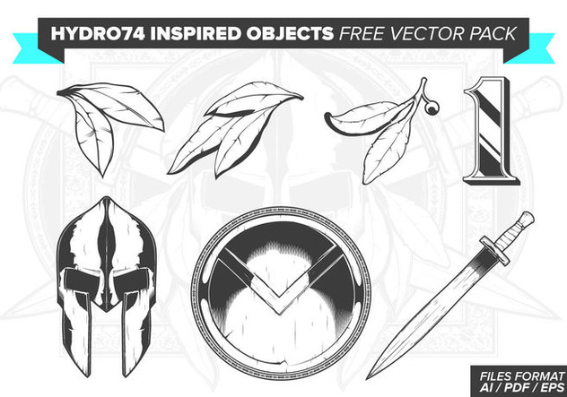 Hydro74 Inspired Objects Free Vector Pack - Free vector #382191