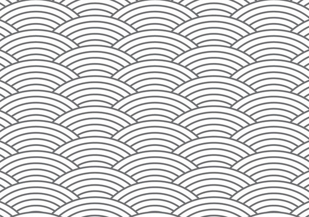 Chainmail / Fishscale Pattern Background - Free vector #384861