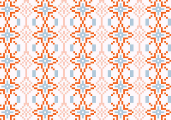 Stitching Pastel Pattern - бесплатный vector #385791