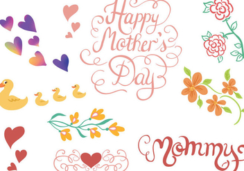 Free Mommy Vectors - Free vector #394461