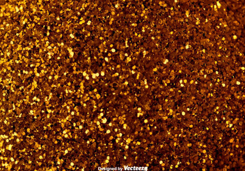 Elegant Golden Background - Vector Glowing Pixie Dust - Kostenloses vector #395001
