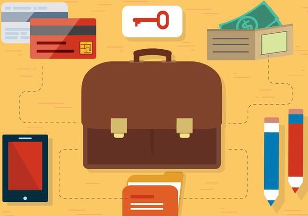 Free Flat Design Vector Travel Accessories - Free vector #397921