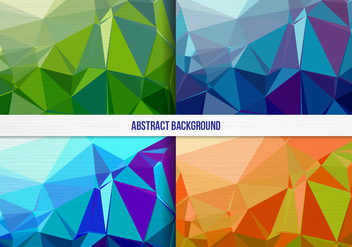 Free Vector Colorful Geometric Background Collection - Free vector #397991